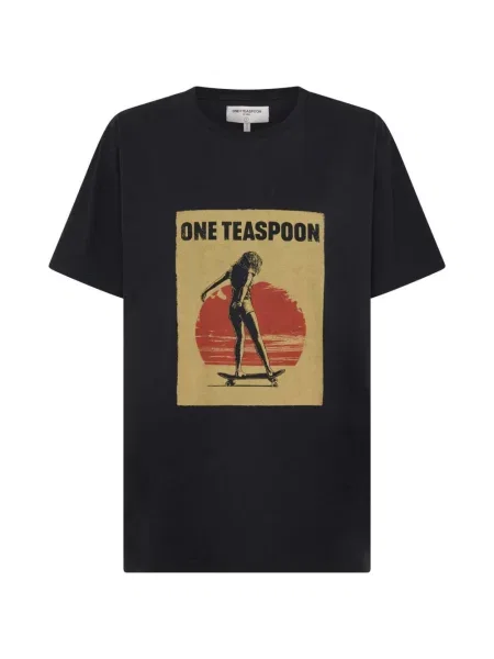 Dětské tričko One Teaspoon černé