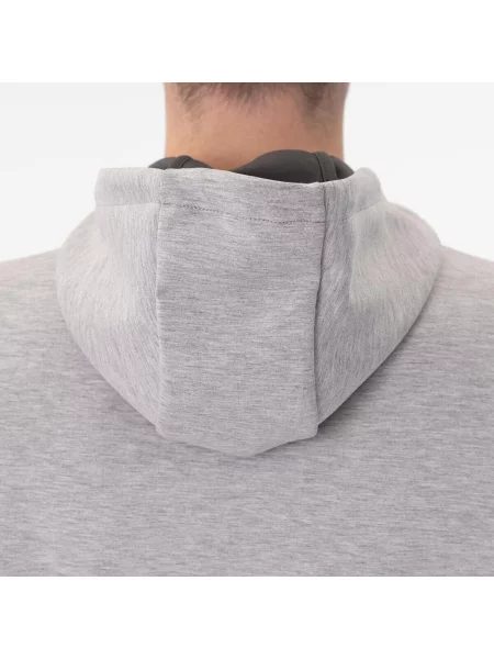 Bluza z kapturem Jako Premium Basics szara