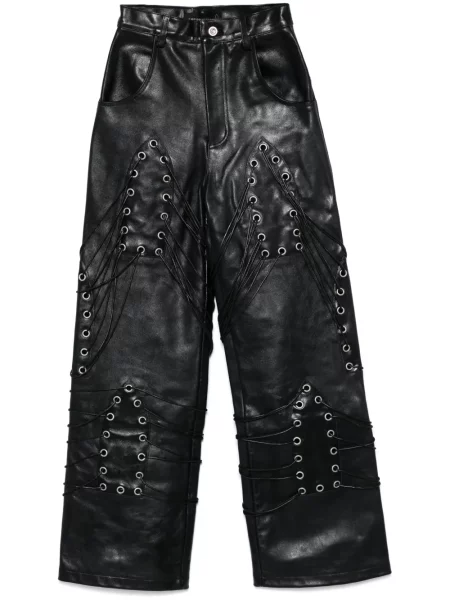 Pantaloni Who Decides War negru