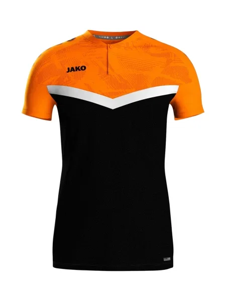 JAKO Tehnička sportska majica narančasta / crna bijela