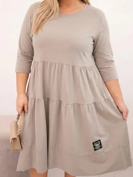 Obleka obleka Kesi Włoski kaki