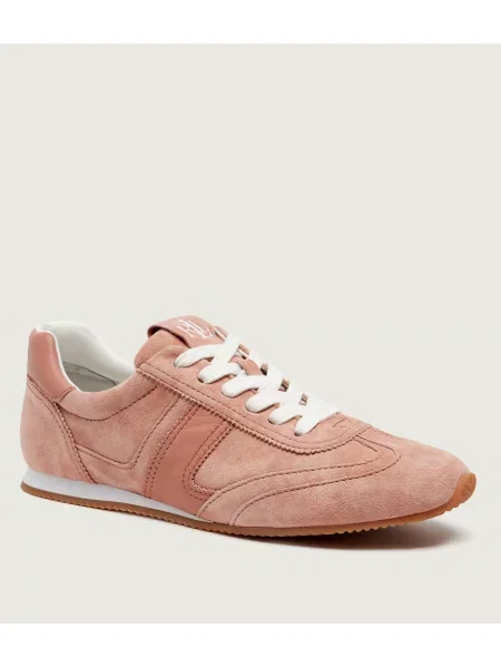 LAUREN RALPH LAUREN Sneakers DANI | piele întoarsă roz
