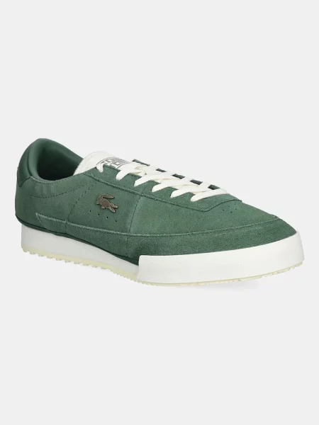Велурени маратонки Lacoste AURA мъжки зелено