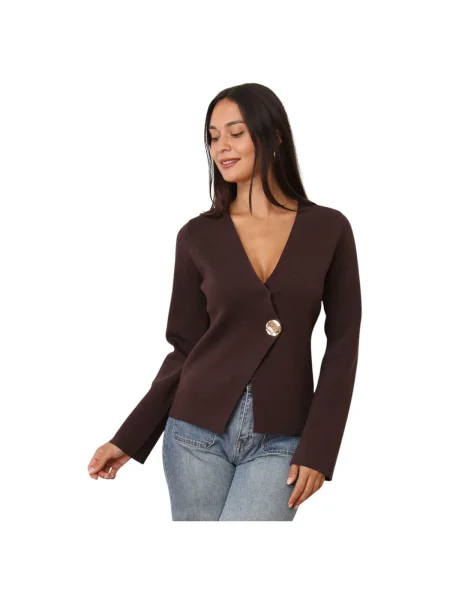 Pulover La Modeuse maro
