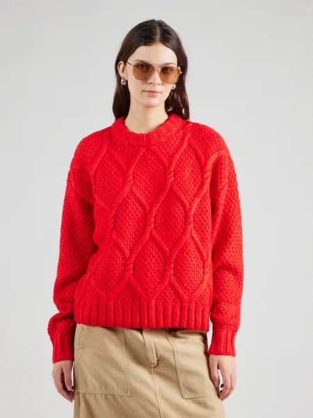TOPSHOP Pulover roșu