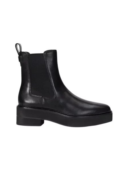 Sztyblety Ralph Lauren skórzane czarne