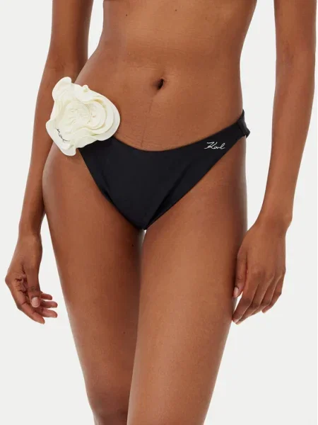 KARL LAGERFELD Bikini partea de jos negru