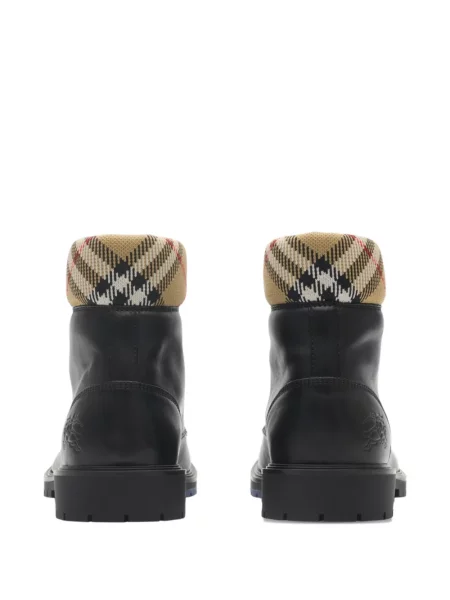 Botine Burberry din piele maro