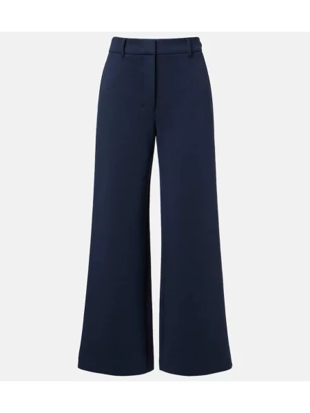 Pantaloni 's Max Mara cu picior lat albastru