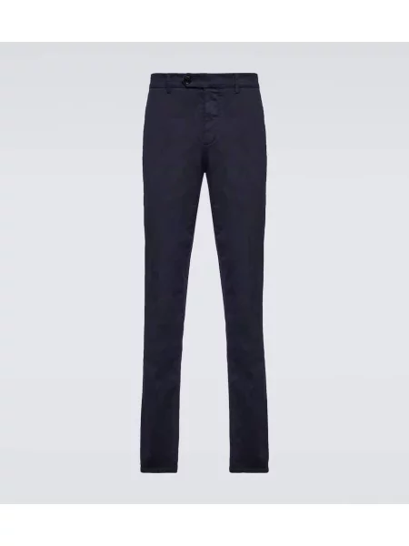 Kalhoty Brunello Cucinelli modré