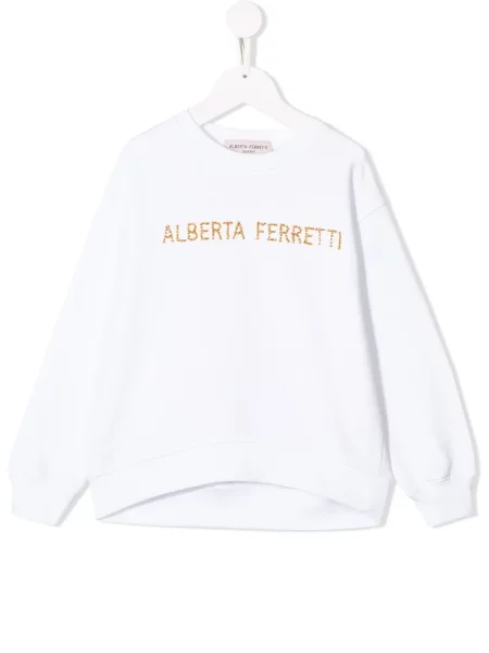 Bluza dziecięca Alberta Ferretti biała