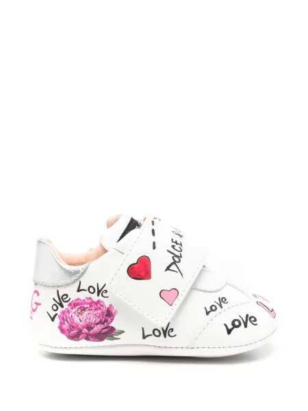 Sneakersy dziecięce Dolce And Gabbana białe
