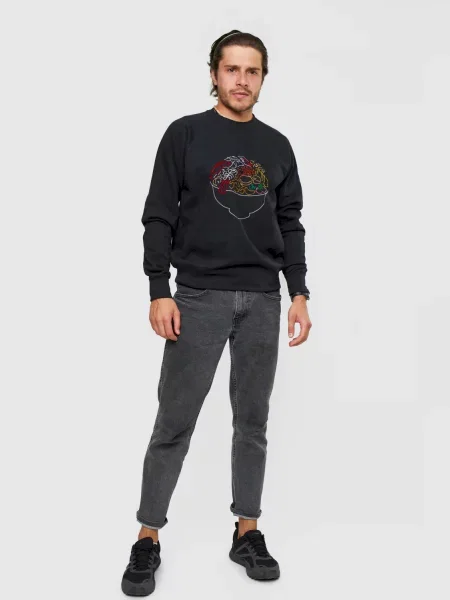 Свитшот Yappi черный