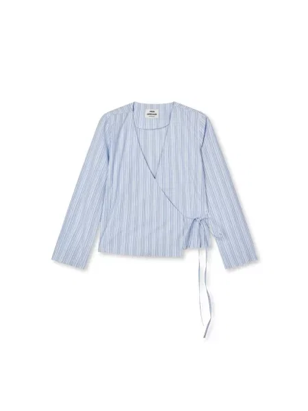 Bluzka Mads Norgaard niebieska