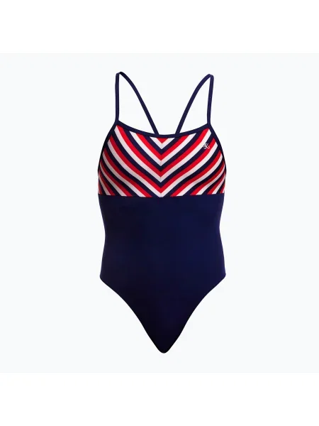 Funkita Single Strength One Piece női fürdőruha riviéra. Méret: 14 AUS