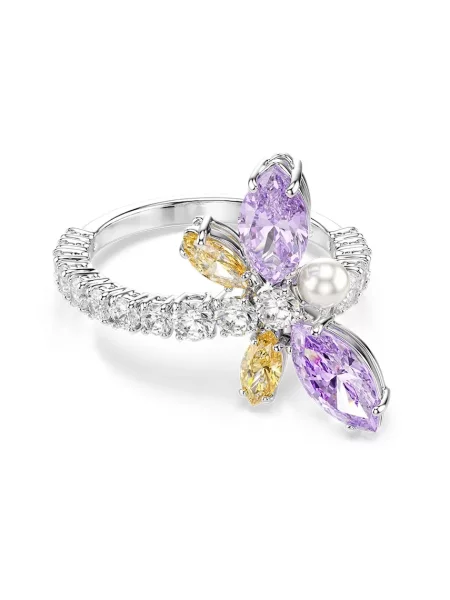 Swarovski pierścionek metalowy kryształ Ariana Grande x