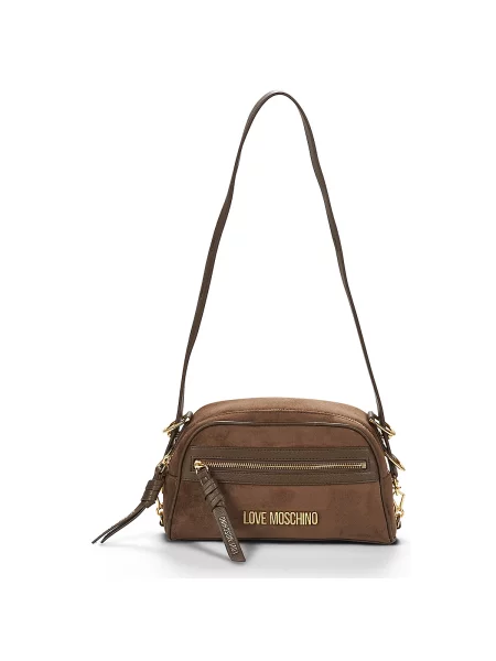 Kabelka LOVE MOSCHINO hnedá