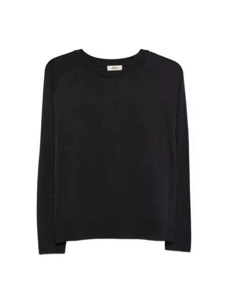 Sweter Herno z lyocellu czarny
