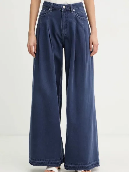 BOSS Jeans SLOUCHY gri deschis portocaliu