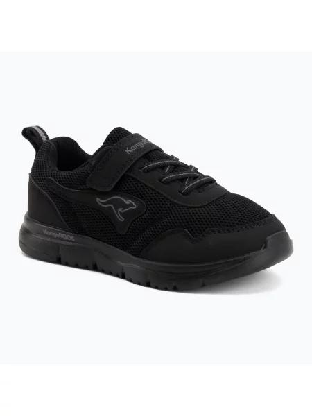 Детски обувки KangaROOS K-ETK Possum EV jet black black/mono черно