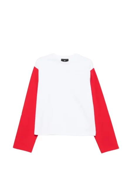 Lung tricou Lii alb