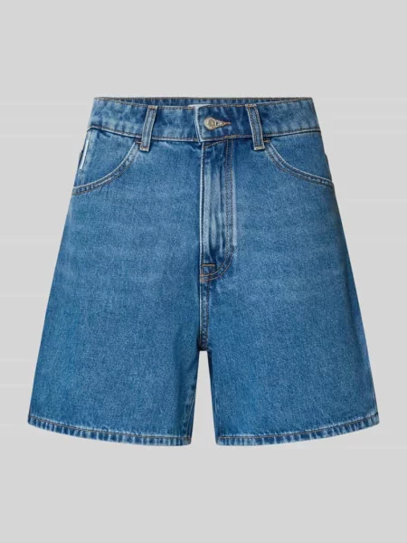 Szorty bermudy leg szorty jeansowe z czystej bawełny Marc O'polo Denim czarne