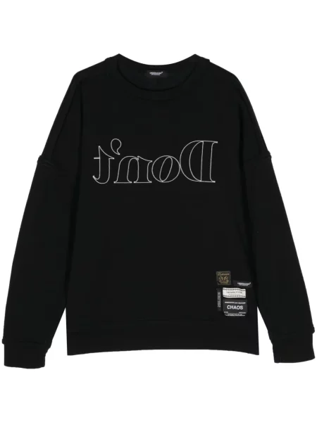 Hanorac Undercover cu broderie negru