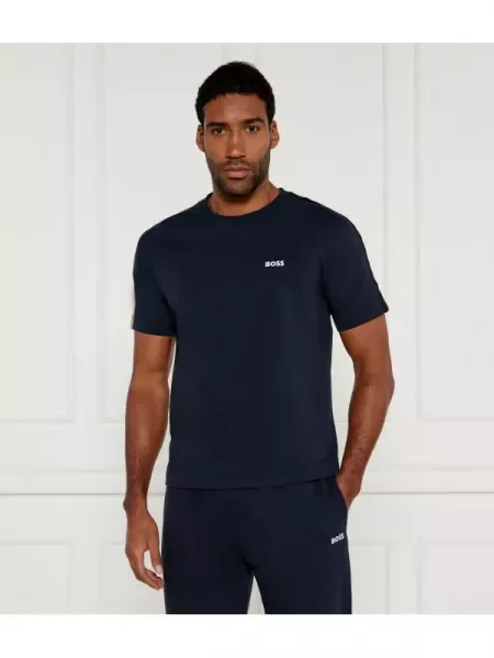 BOSS BLACK Tricou Iconic negru