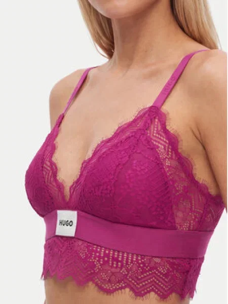 Podprsenka Bralette HUGO růžová