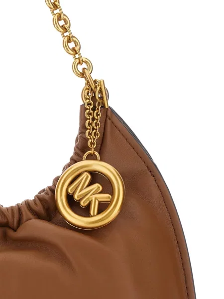 Colier Michael Michael Kors cu autograf maro