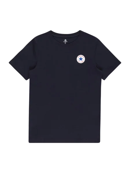 CONVERSE Tricou albastru / bleumarin / roșu alb
