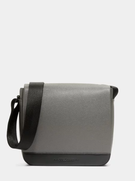 Cole Haan Мессенджер Шкіра сірий