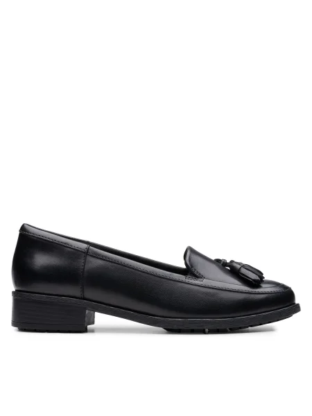 Pantofi loafer Clarks negru