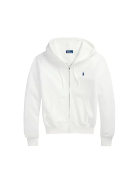 Polo Ralph Lauren kurtka dresowa Kobiety jednolity S biały