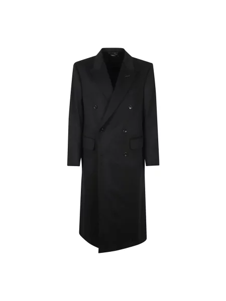 Płaszcz Tom Ford z kaszmiru czarny