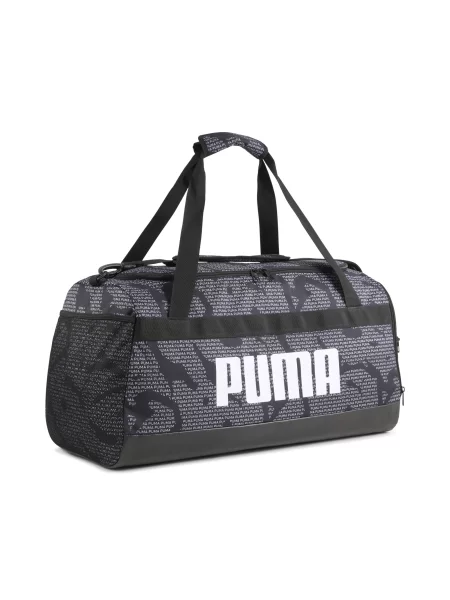 PUMA ŚCzerwonynia torba sportowa Challenger z nadrukiem na całej powierzchni 58 l Akcesoria OSFA czarny
