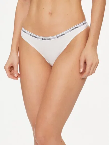 Hlačke Calvin Klein Underwear bela