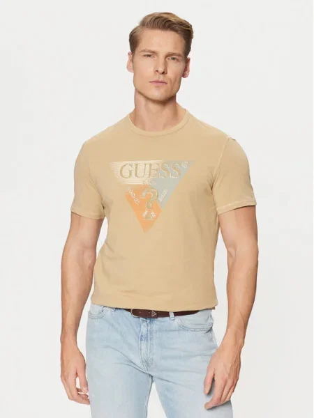 Guess Tricou bej