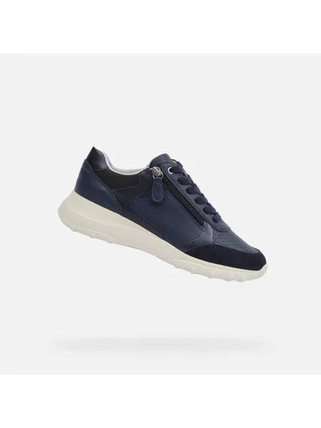 Sneakerși Geox albastru