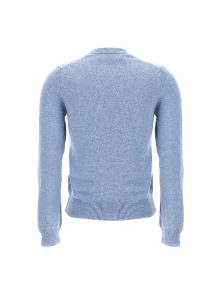 Kardigan Comme Des Garcons Play wełniany niebieski