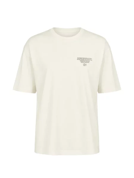 Tricou Revolution Now cu imagine cu decolteu rotund alb