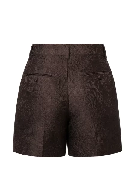 Gėlėtos šortai Dolce & Gabbana ruda