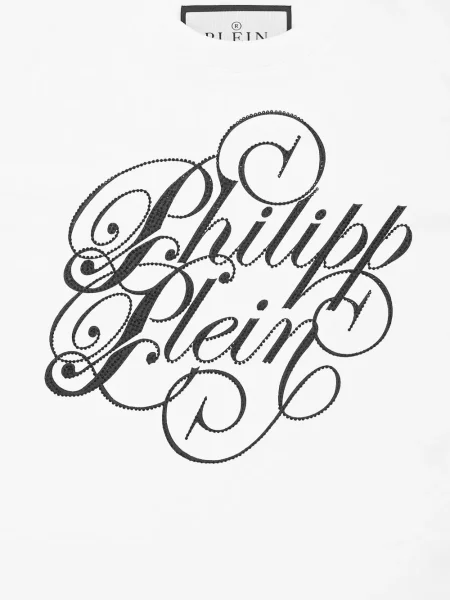 Dětské tričko Philipp Plein bílé