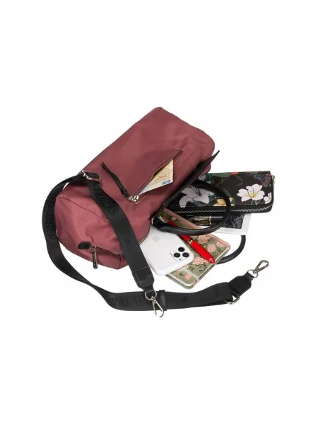 Kabelka David Jones ružová