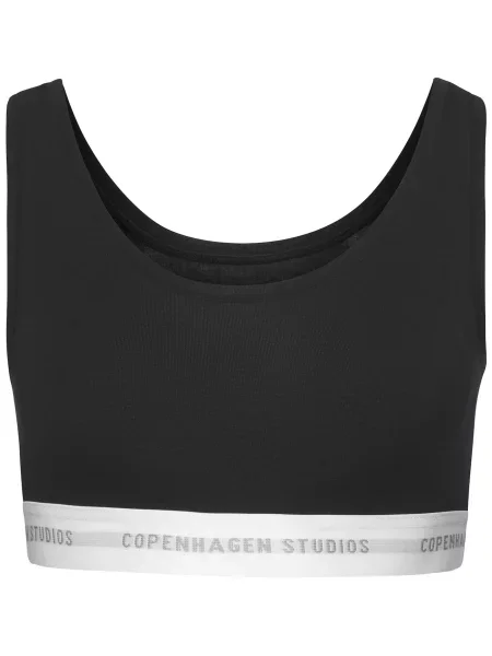 Copenhagen Studios Sutien negru alb