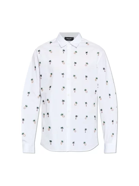 Koszula Dsquared2 biała