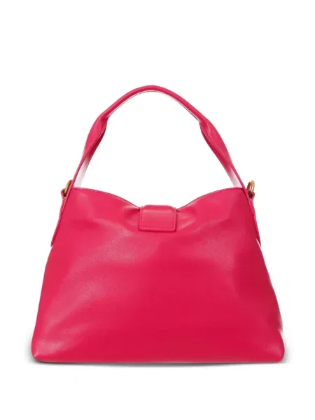 Csatos kígyómintás shopper táska Just Cavalli rózsaszín