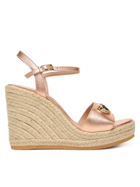 LOVE MOSCHINO Espadrile roz
