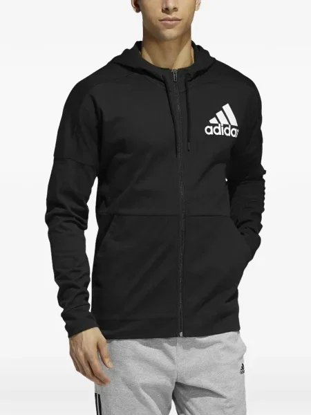 Pruhované krajkové pruhované tričko Adidas s vázáním šedé
