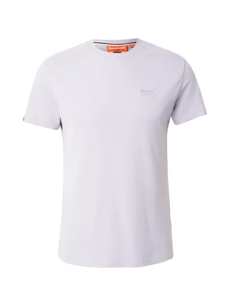 Superdry & Co Tricou Essential mov deschis / pal roz